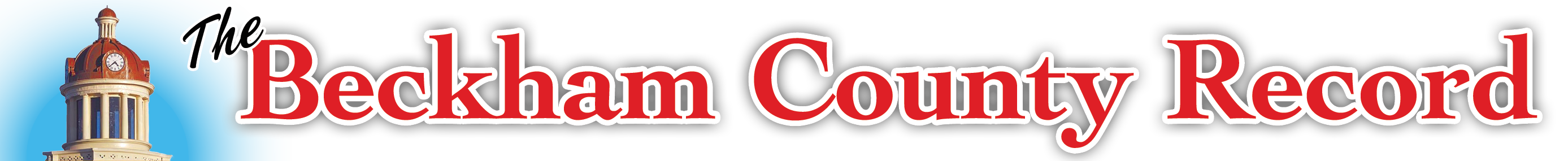 The Beckham County Record masthead