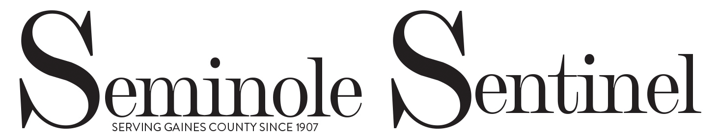 Seminole Sentinel masthead
